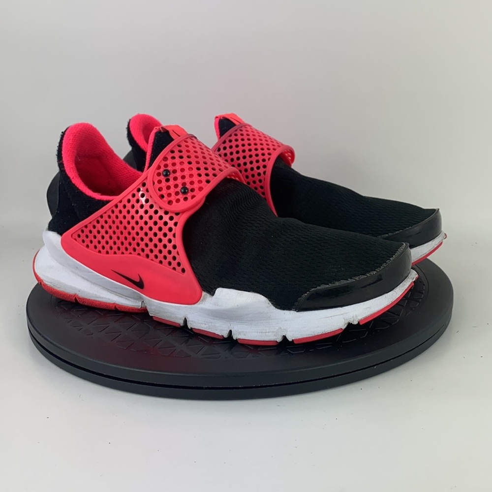 Nike Sock Dart Black/Pink Athletic Running Shoes 904277-002 Youth Size 7Y - Picture 4 of 13